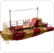 Air–Sea Rescue craft, ASR-10, WWII